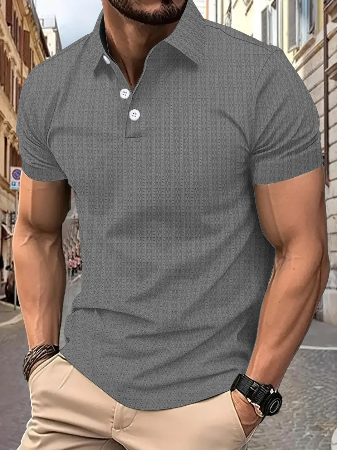 Herren Polohemd Echoarchiv