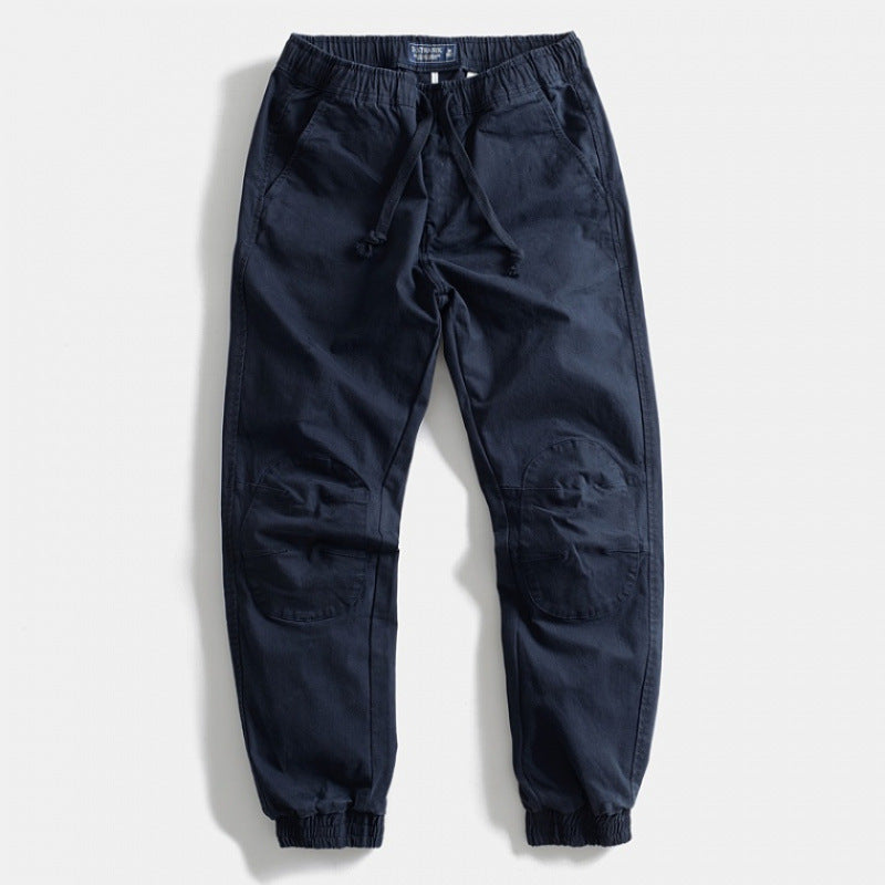 Herren Cargo-Hose mit elastischem Bund, praktischen Taschen und verstärkten Knien Echoarchiv