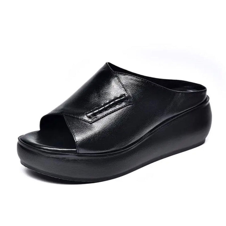 Damen nan orthopädisch inspirierte Schlupf‑Mule mit viskoelastischem Memory‑Fußbett Echo Archiv