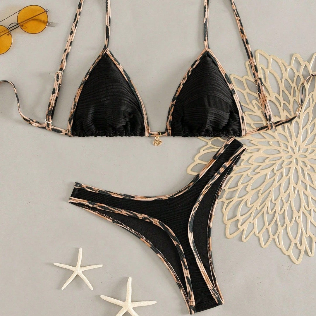 Damen Hochwertiger Triangel-Bikini Echo Archiv