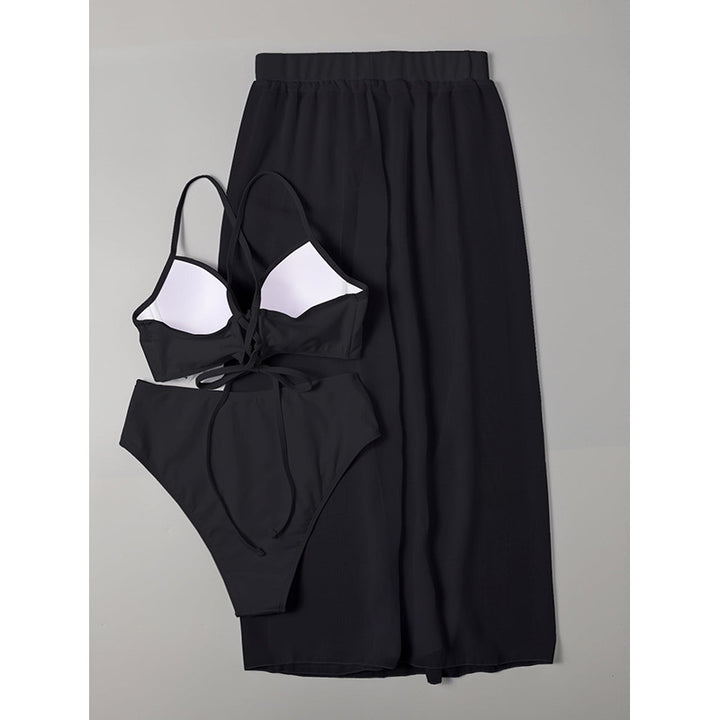 Damen Zweiteiliges Bikini-Set mit chicem Rock Echo Archiv