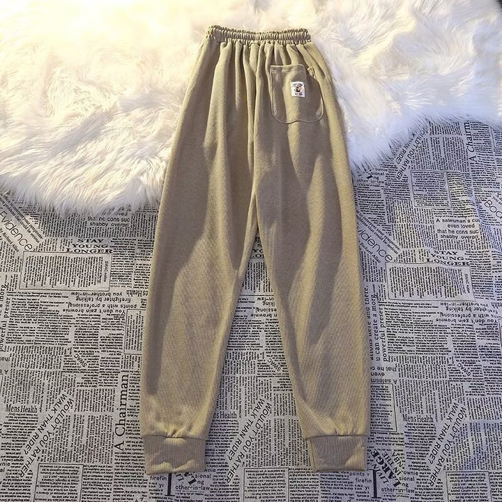 Damen Bequeme Freizeithose mit elastischem Bund Echoarchiv