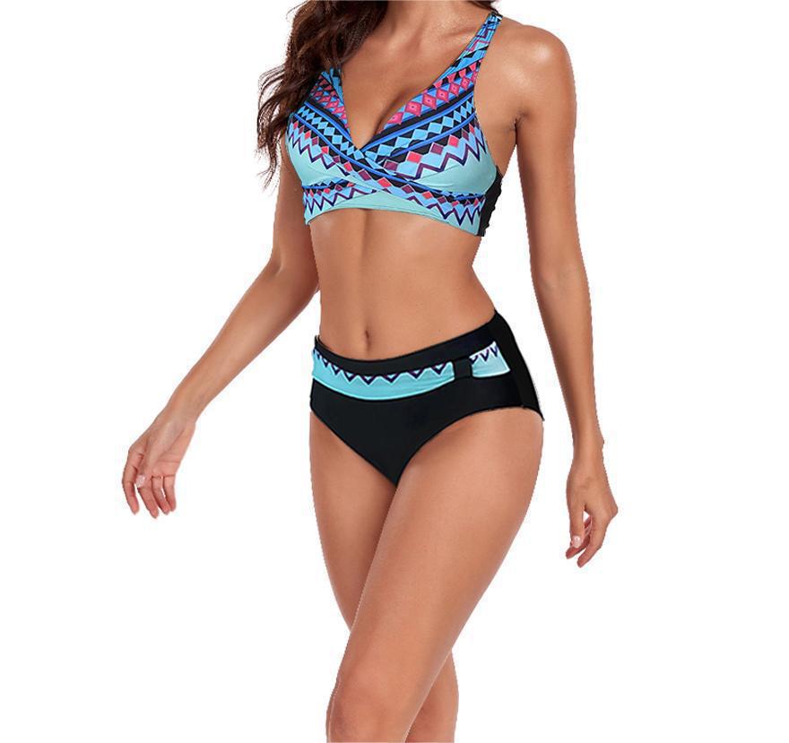 Damen Bikini-Set mit innovativem Farbverlauf Echo Archiv