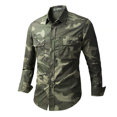 Herren Feldjacke im Camouflage-Stil Echo Archiv