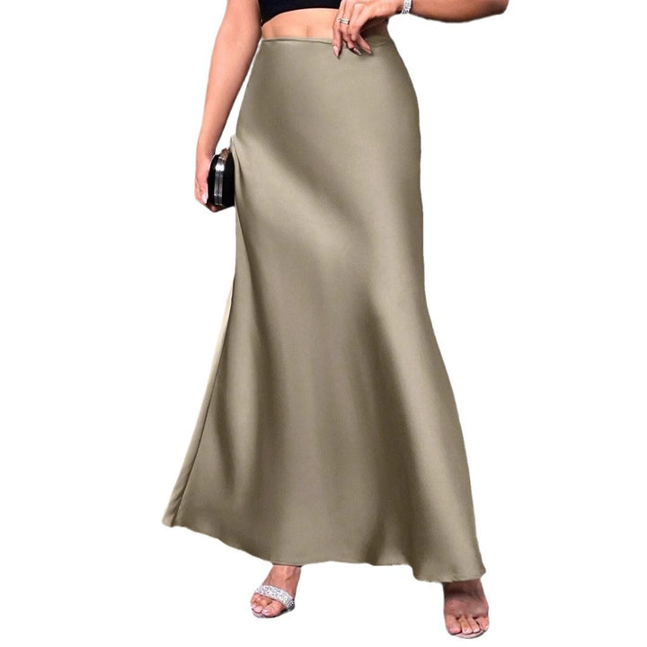 Damen Maxirock mit fließendem Schnitt und elegantem Fall Echo Archiv