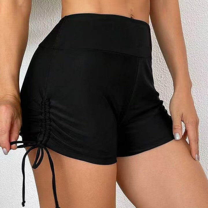 Damen Sportliche Badeshorts mit verstellbaren Seitenschnürungen Echo Archiv