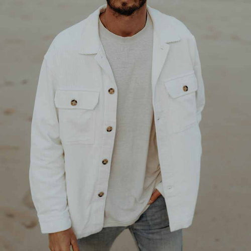 Herren cordjacke mit praktischen Brusttaschen Echoarchiv
