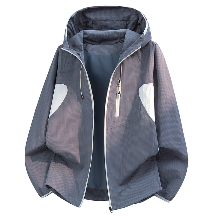 Herren Ultraleichte Funktionsjacke mit Kapuze Echoarchiv