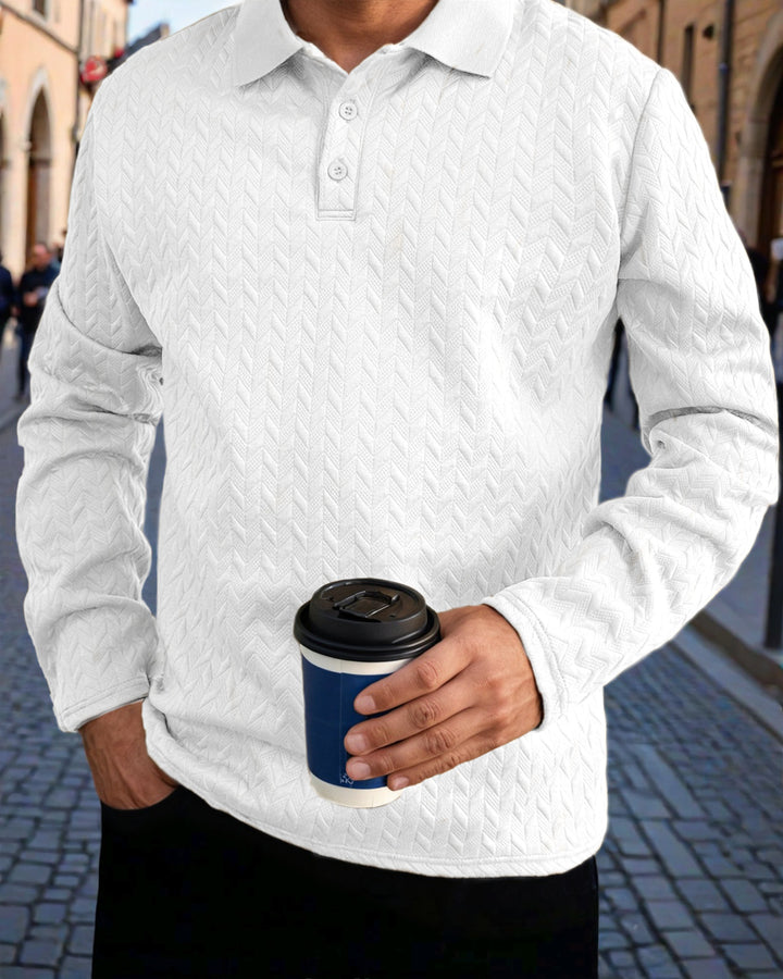 Herren Langarm Poloshirt Echoarchiv