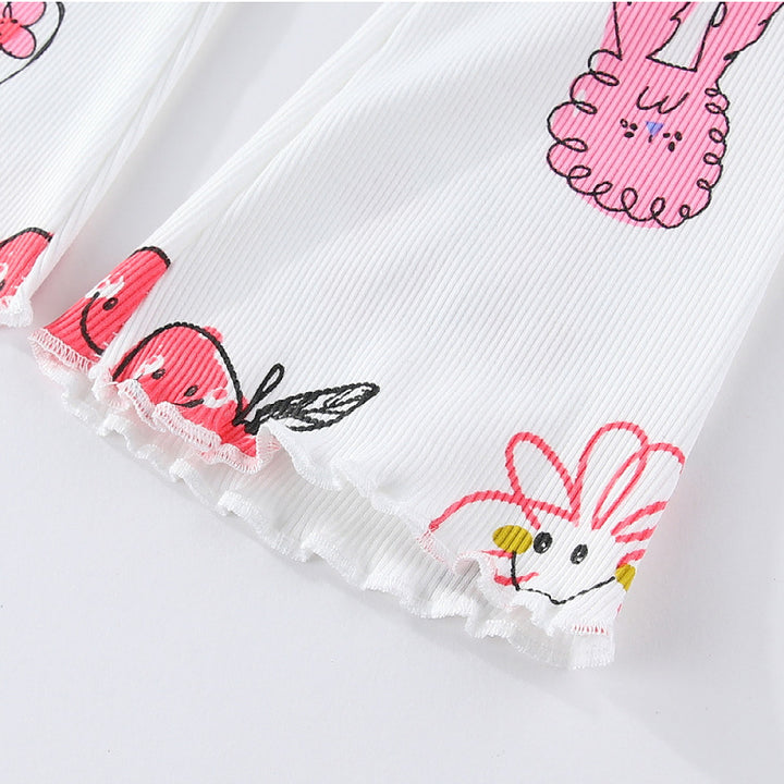Mädchen Leggings mit buntem, verspieltem Motiv Echo Archiv