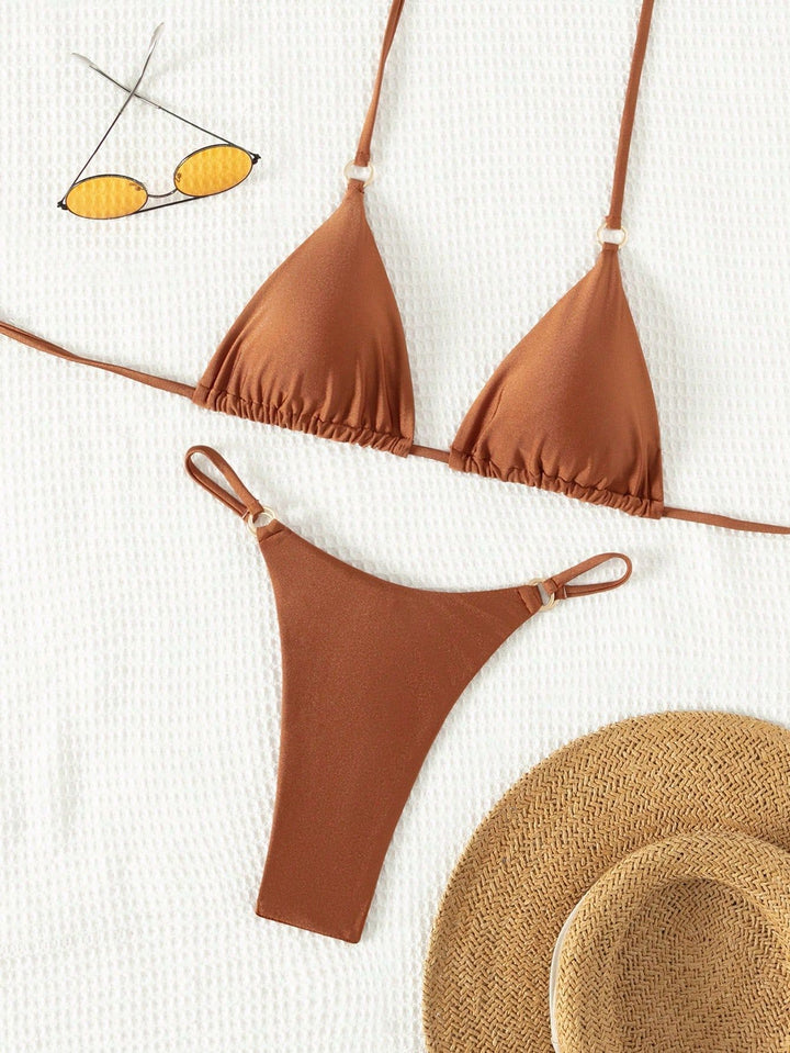 Damen Triangel-Bikini mit stilvollen Akzenten Echo Archiv