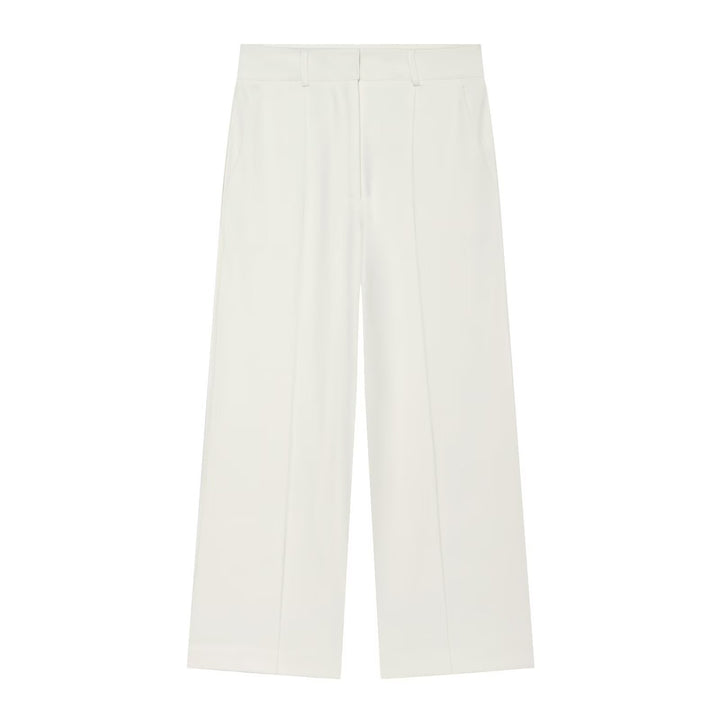 Damen Weite High‑Waist Hose mit Bügelfalte, hohem Bund und Gürtelschlaufen Echo Archiv