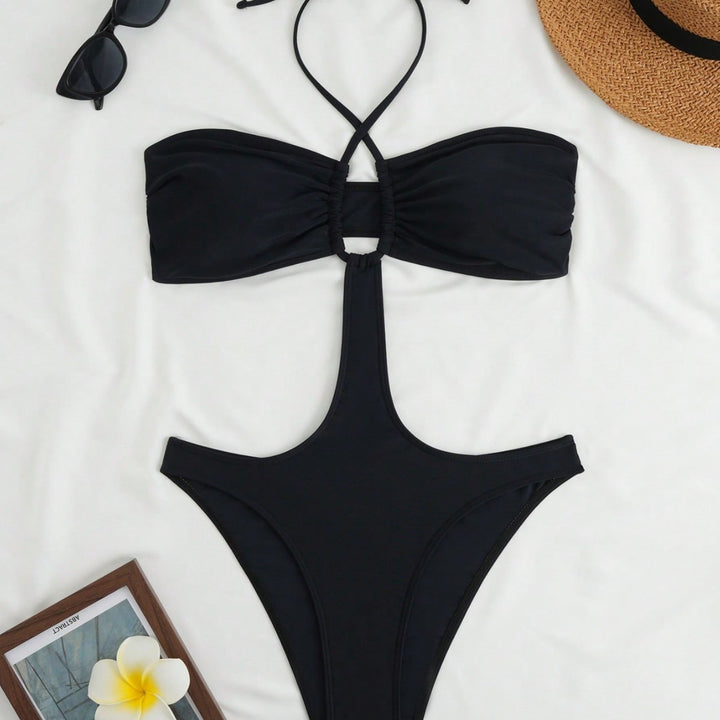 Damen Badeanzug mit verführerischem Cut-Out Design Echo Archiv
