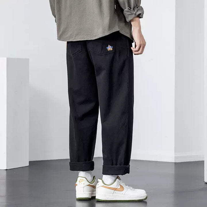 Herren Lockere Chino-Hose Echoarchiv