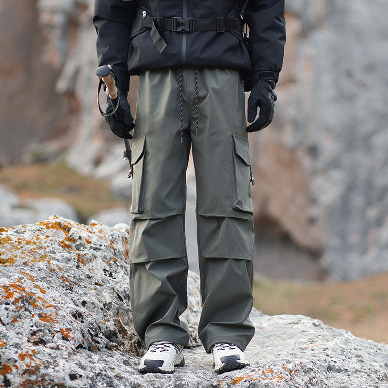 Herren Technische Outdoor-Cargohose mit wasserabweisendem Stretch und verstärkten Knien Echo Archiv