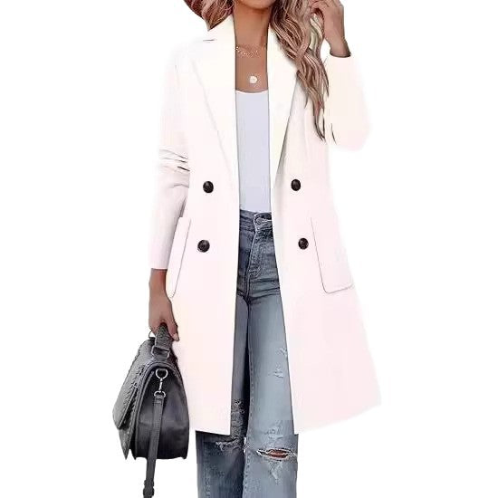 Damen Elegante und modische Longjacke Echo Archiv