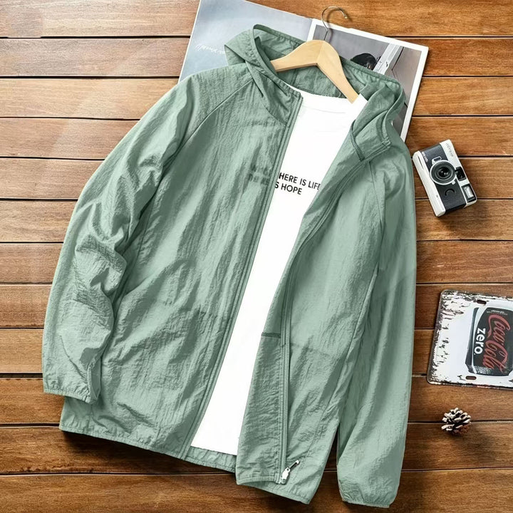 Herren Leichte Outdoor-Jacke mit praktischen Taschen Echoarchiv