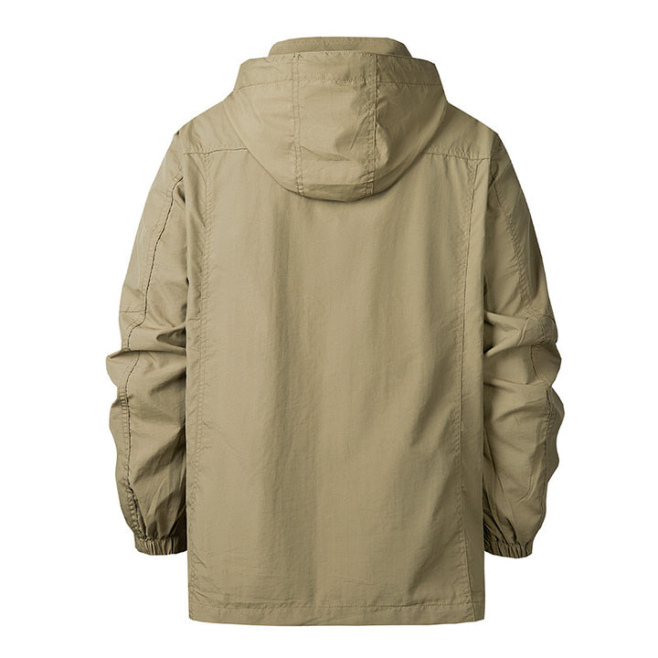 Herren Funktionale Jacke mit verstellbarem Kapuzendesign Echo Archiv