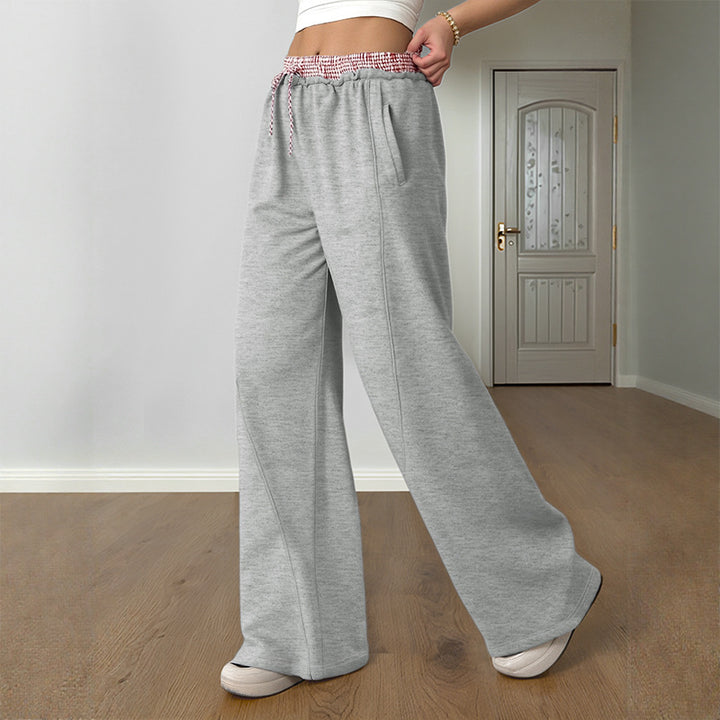 Damen Lässige Weite Jogginghose Echo Archiv