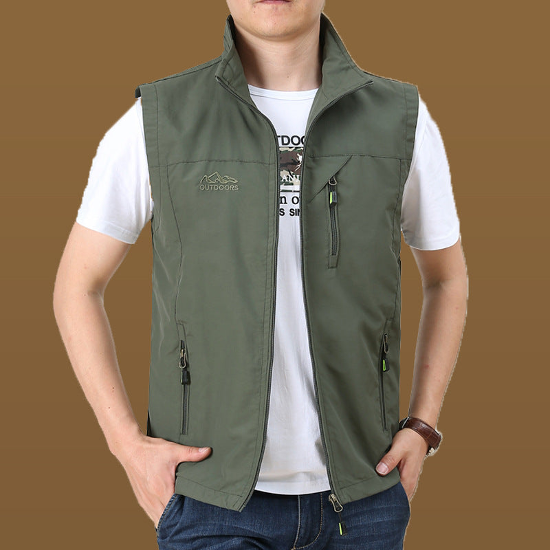 Herren Multifunktionale Outdoor-Weste Echo Archiv