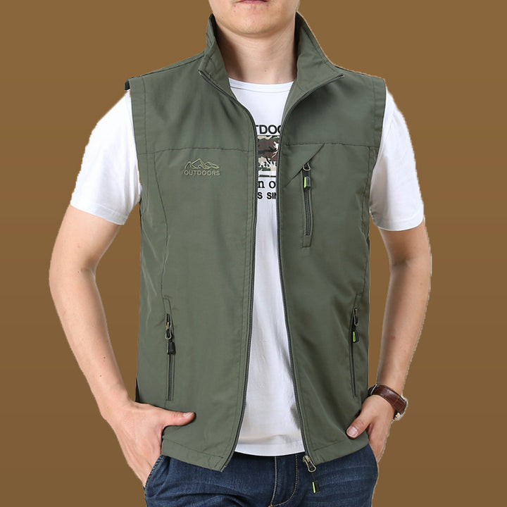 Herren Multifunktionale Outdoor-Weste Echo Archiv