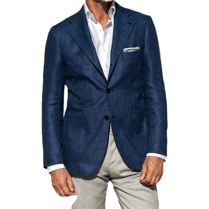 Herren leichte Sommerjacke aus hochwertigem Leinen Echoarchiv