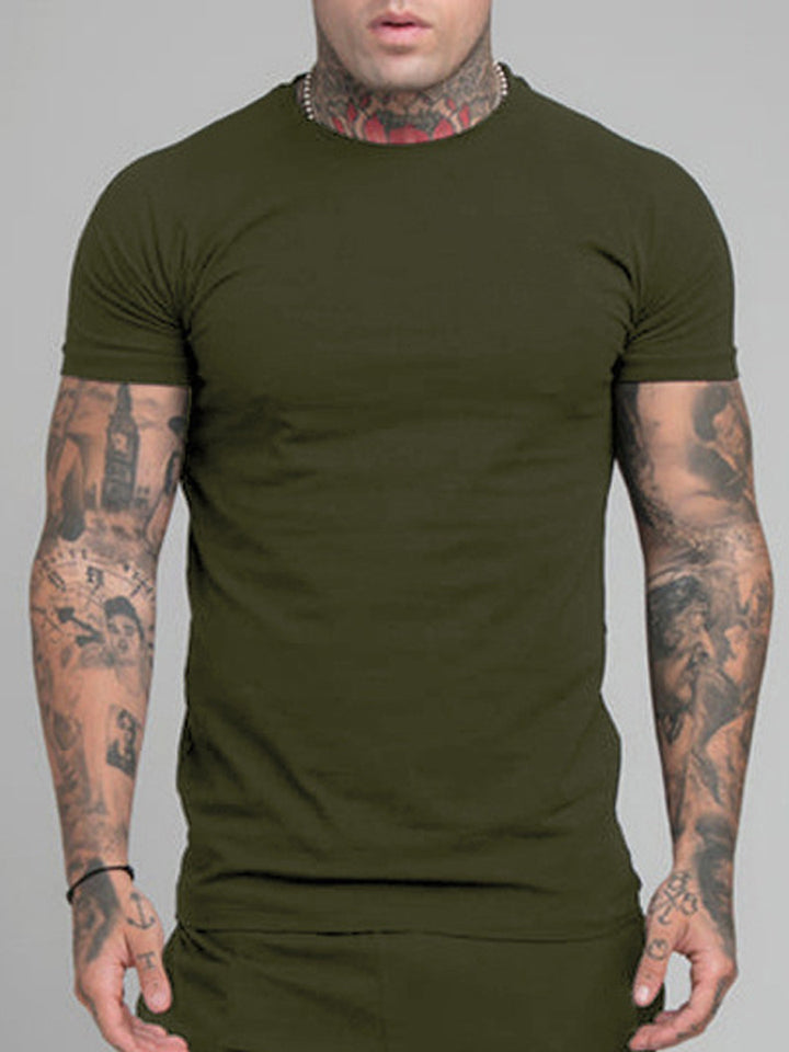 Herren körperbetontes T-Shirt Echoarchiv