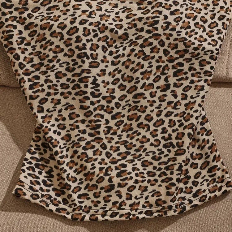 Damen Leichtes Oberteil mit Leopardenmuster Echo Archiv