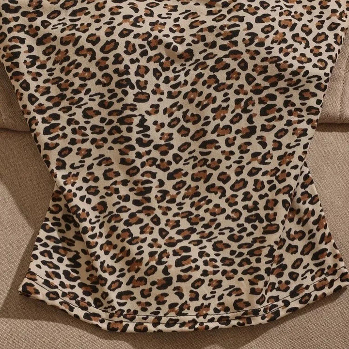 Damen Leichtes Oberteil mit Leopardenmuster Echo Archiv