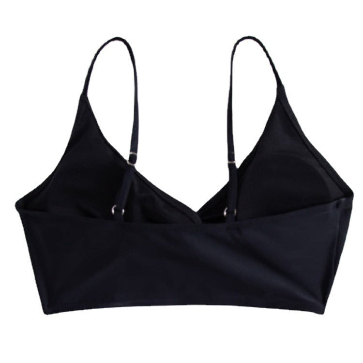 Damen Crop-Bikinioberteil mit raffiniertem Knotendesign Echo Archiv