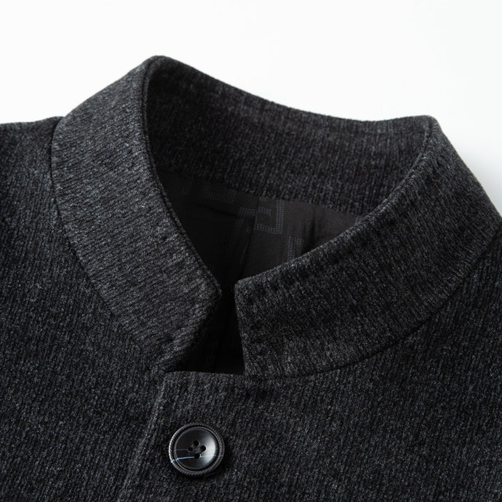 Herren Modische Wolljacke Echo Archiv