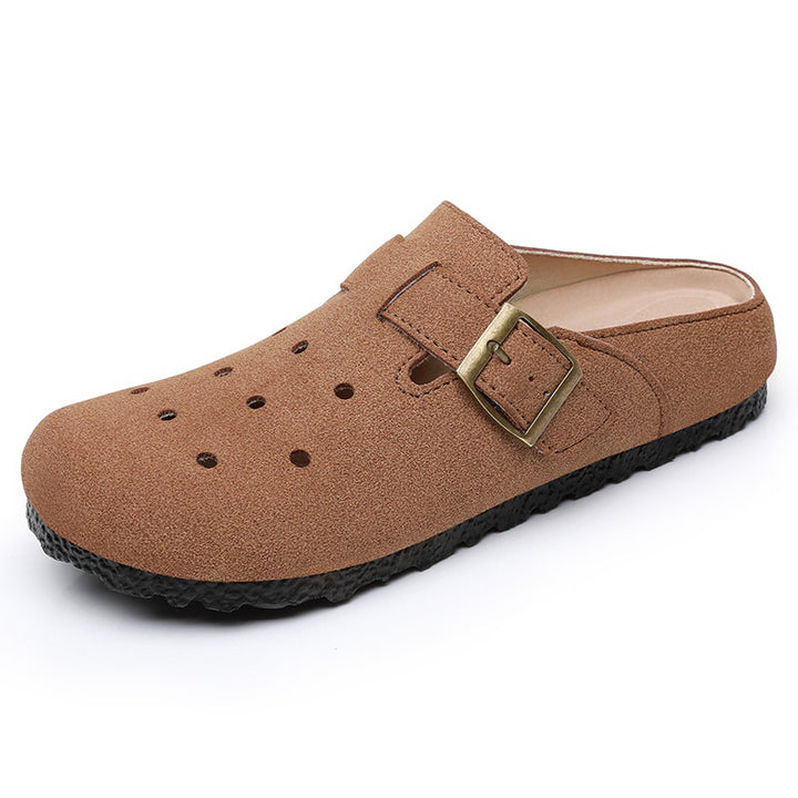 Damen nan lässiger Clog-Slipper mit verstellbarer Schnalle und ergonomischem Komfortfußbett Echo Archiv