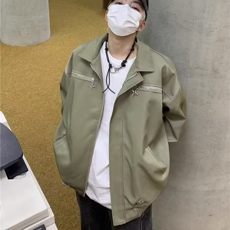 Unisex lässige Utility-Jacke mit funktionsgerechten Details Echoarchiv