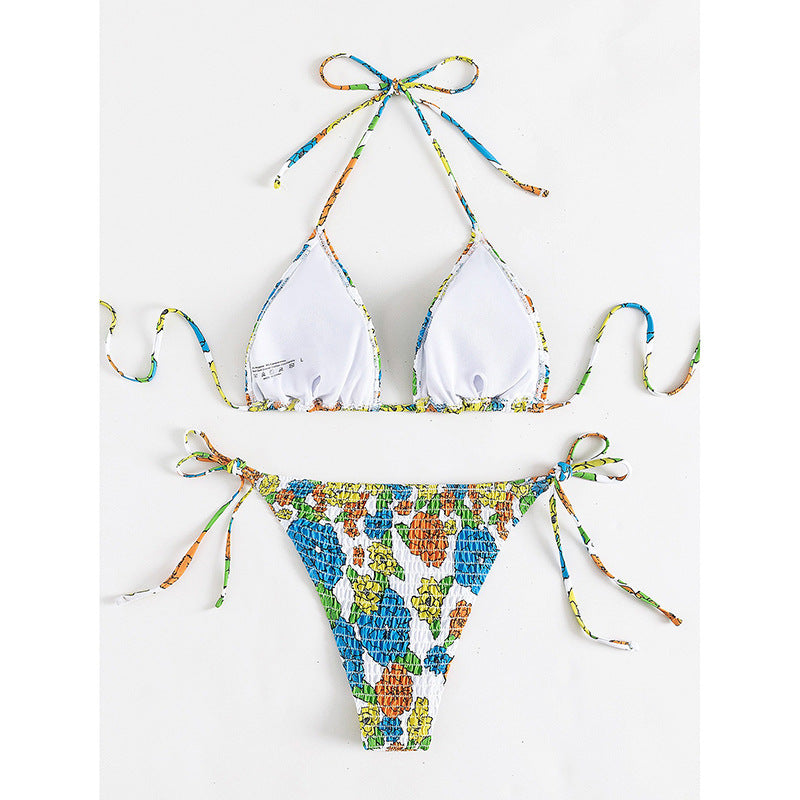 Damen Raffinierter Triangelbikini Echo Archiv
