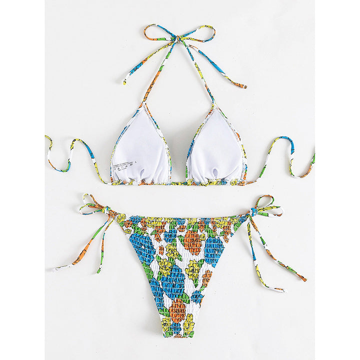 Damen Raffinierter Triangelbikini Echo Archiv