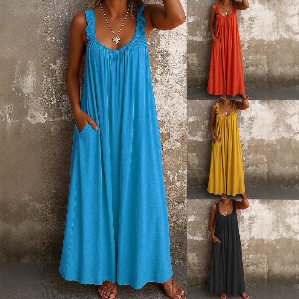 Damen Sommerliches Maxikleid Echo Archiv