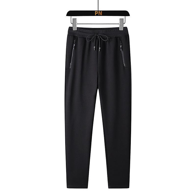 Herren Thermo-Fleece-Jogginghose mit angerauter Innenseite, Reflektierenden Reißverschlusstaschen und Kordelbund Echoarchiv