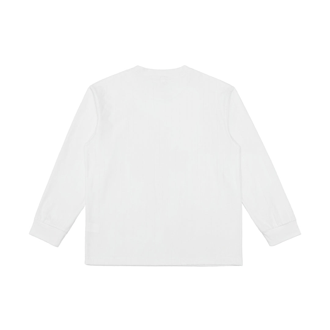 Unisex Premium-Langarmshirt aus Strukturjersey mit verstärktem Rundhals Echoarchiv