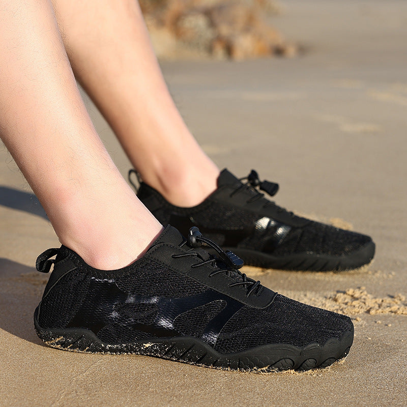 Damen nan ultraleichte Barfuß-Wasserschuhe mit rutschfester Flexsohle und Schnellverschluss Echo Archiv
