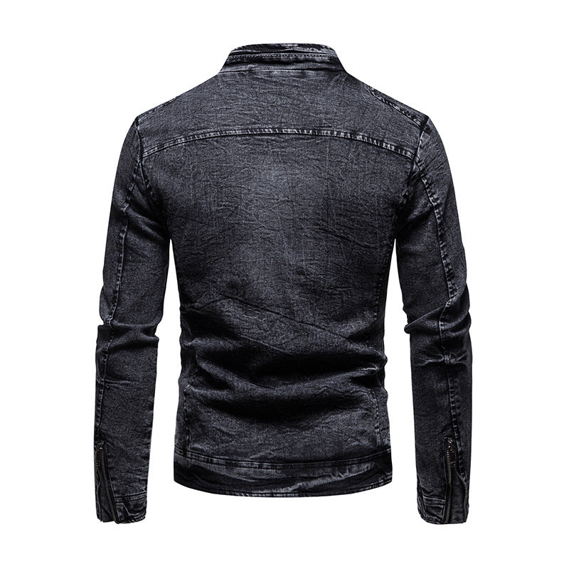 Herren Modische Jeansjacke Echo Archiv
