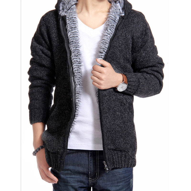 Herren kuschelige Strickjacke mit hochwertigem Innenfutter Echoarchiv