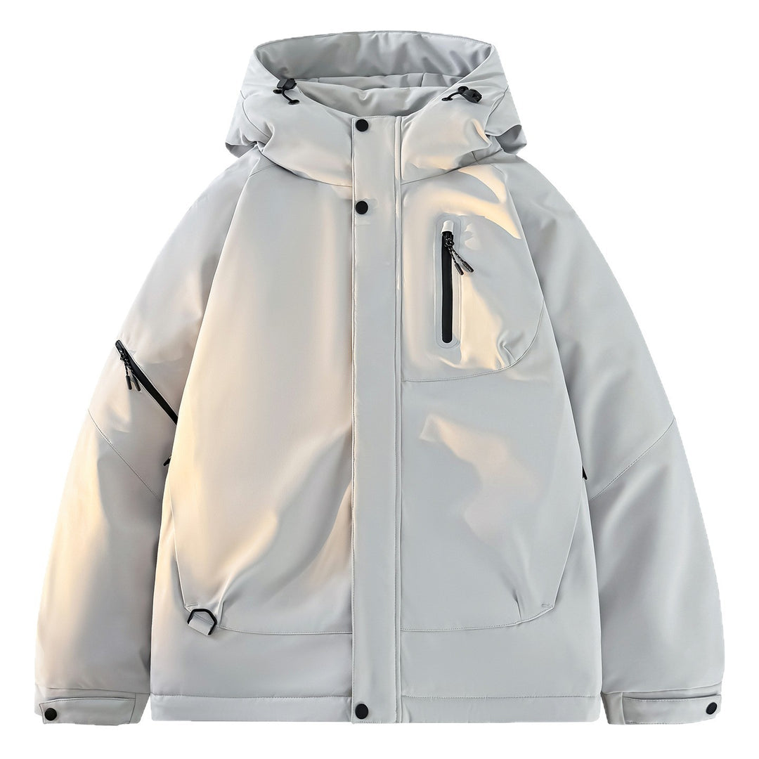 Herren Fleecegefütterte Outdoorjacke Echoarchiv
