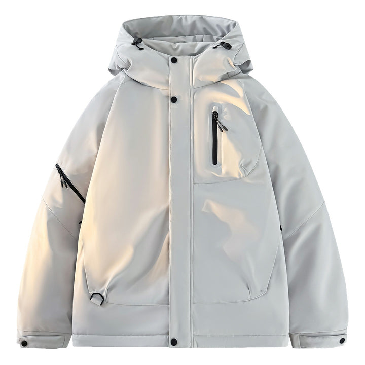 Herren Fleecegefütterte Outdoorjacke Echoarchiv