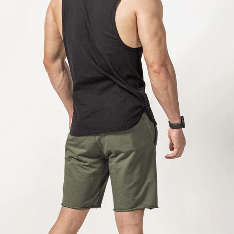 Herren Bequeme Freizeitshorts mit elastischem Bund und Taschen Echoarchiv