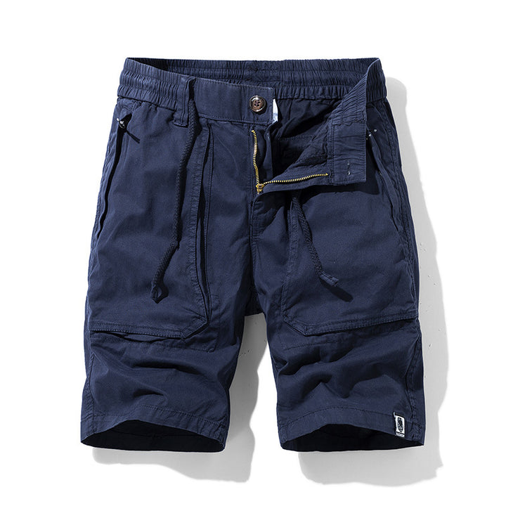 Herren Cargo-Shorts mit elastischem Bund und praktischen Multifunktionstaschen Echoarchiv
