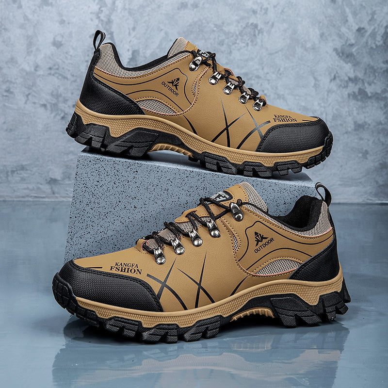 Herren nan robuste wasserabweisende Trekking-Schuhe mit profilierter Gummisohle Echo Archiv