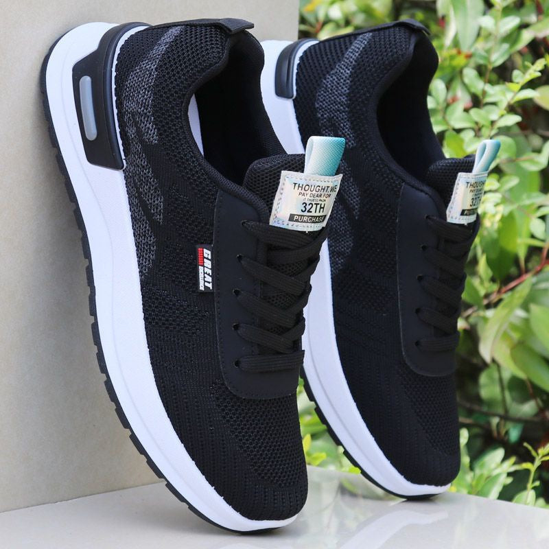 Damen Atmungsaktive Lauf-Sneaker mit stoßdämpfender Sohle und rutschfestem Profil Echo Archiv