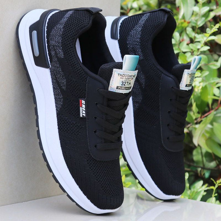 Damen Atmungsaktive Lauf-Sneaker mit stoßdämpfender Sohle und rutschfestem Profil Echo Archiv