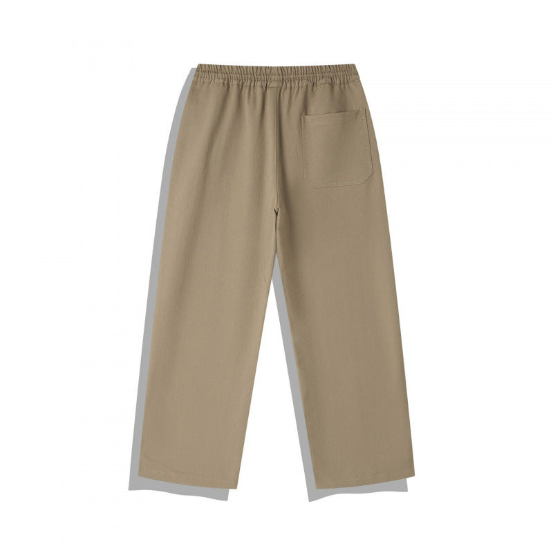 Unisex Weite Relaxed-Hose mit elastischem Bund, Tunnelzug und dekorativer Nahtführung Echo Archiv