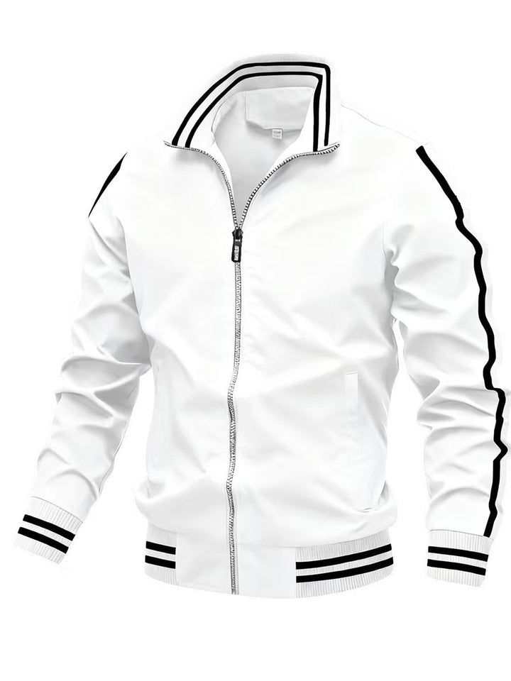 Herren Modische Bomberjacke Echo Archiv